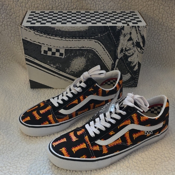 Vans Skate Old Skool Thrasher Mens Skateboarding Shoes, 11.5, New In Box main image 12